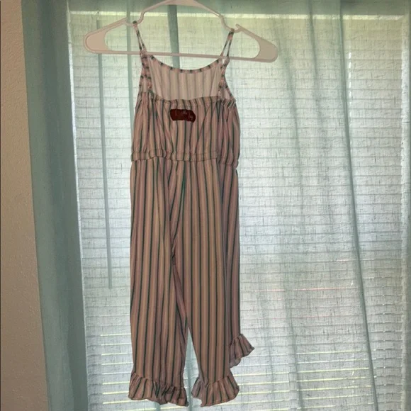 Striped Kids One Piece Jumpsuit - Picture 3 of 3